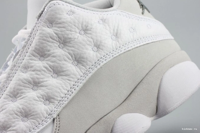 Rep Jordan white LowPure 13 mens Money Air 310810-100 0725